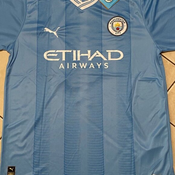 England Inglaterra Manchester City Erling Haaland Jersey # 9 , Unisex - Picture 4 of 9